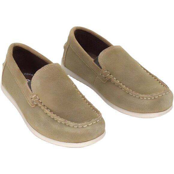 Florsheim Boy's Jasper Venetian Jr. (Toddler/Little Kid/Big Kid) Khaki Suede 3.5 - Picture 1 of 5